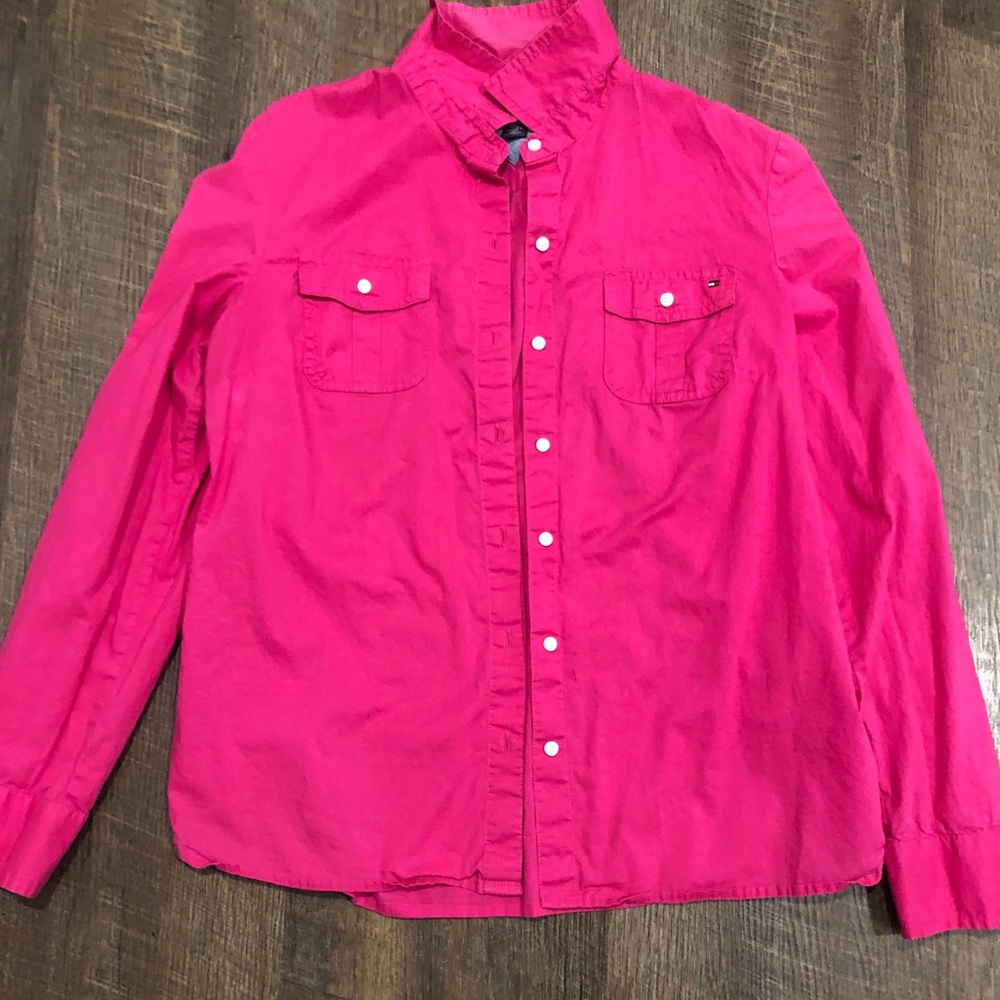 Women’s pink Dress Top Large